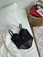 Electric Blue Voltage — Blue Lingerie Set in Blue — product view 3