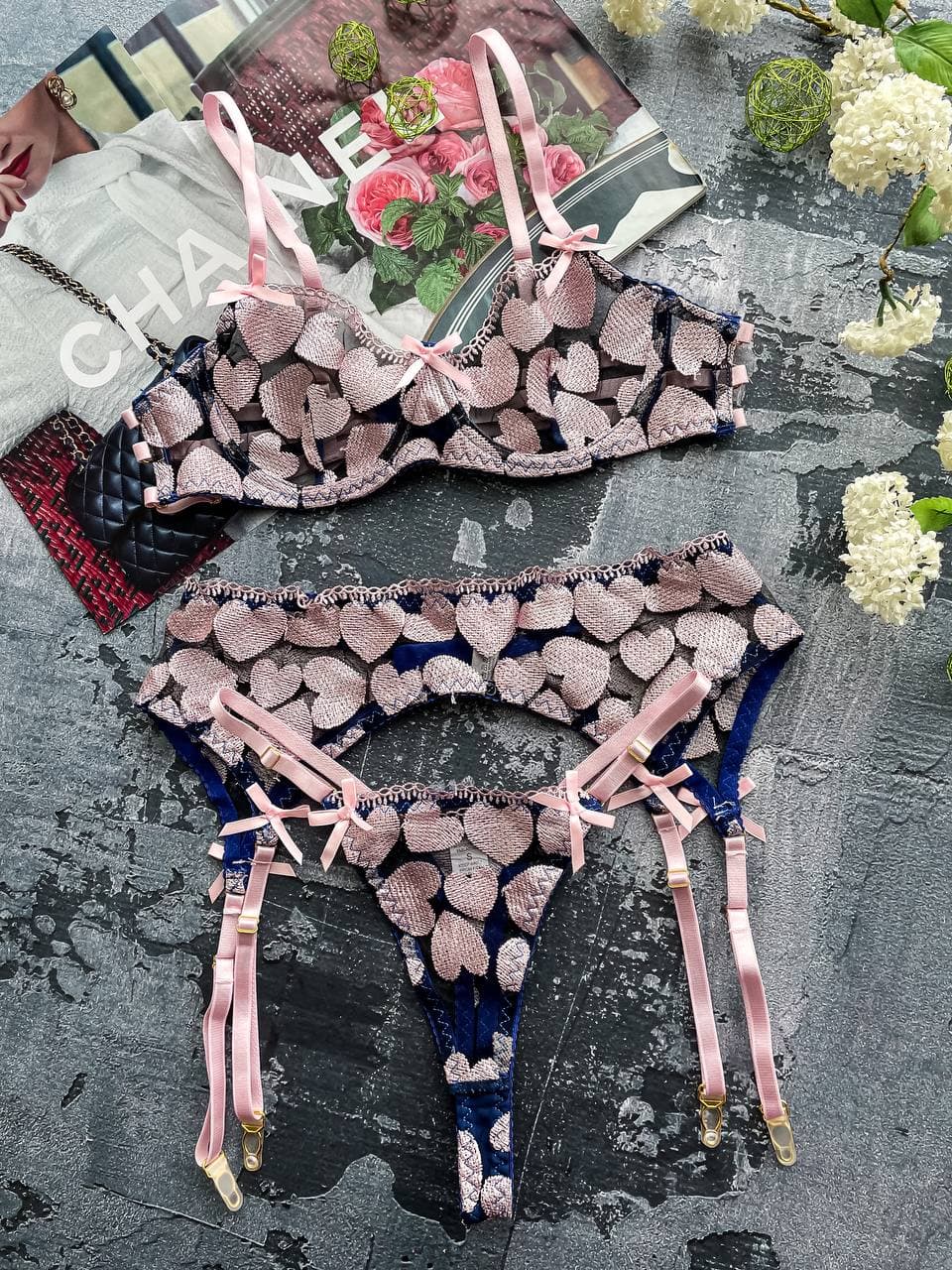 Soft Focus Swoon — Lingerie Set — product view 4