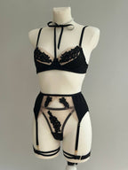 Second Skin Affair — Lingerie Set in Neutral — product view 3