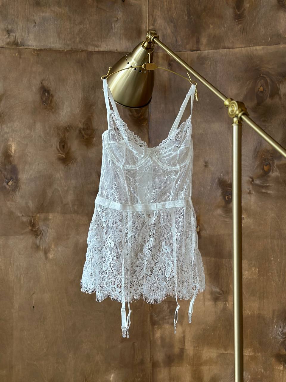 Private View Ritual — Lace Peignoir Set — product view 4