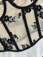 Bare Muse — Beige Corset Lingerie Set in Beige — product view 3