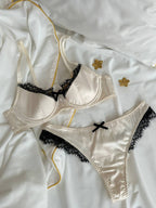White Heat Affair — White Lace Lingerie Set in White — product view 3