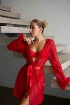 Soft Focus Allure — Lingerie Set — front view