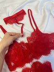 Barely There Afterglow — Lingerie Set — front view