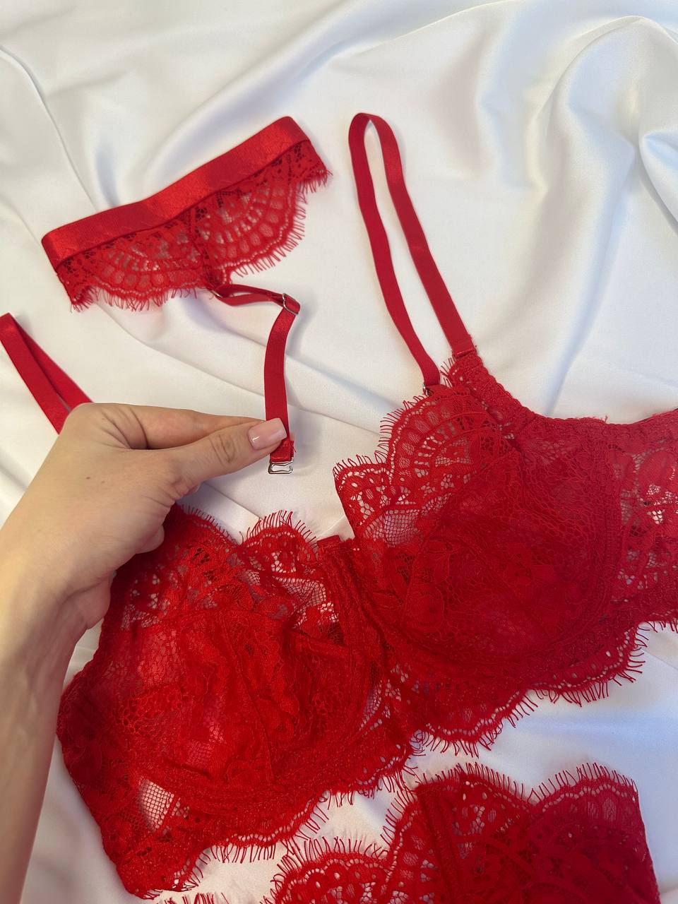Barely There Afterglow — Lingerie Set — front view