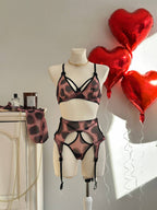 Secret Bloom — Lingerie Set in Neutral — product view 2