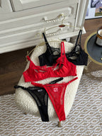 Secret Kiss — Lace Lingerie Set in Neutral — product view 4