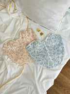 Blue Hour Kiss — Blue Corset Lingerie Set in Blue — product view 3