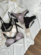 Noir Ritual — Black Lace Lingerie Set in Black — product view 4