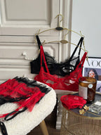 Secret Kiss — Lace Lingerie Set in Neutral — product view 2