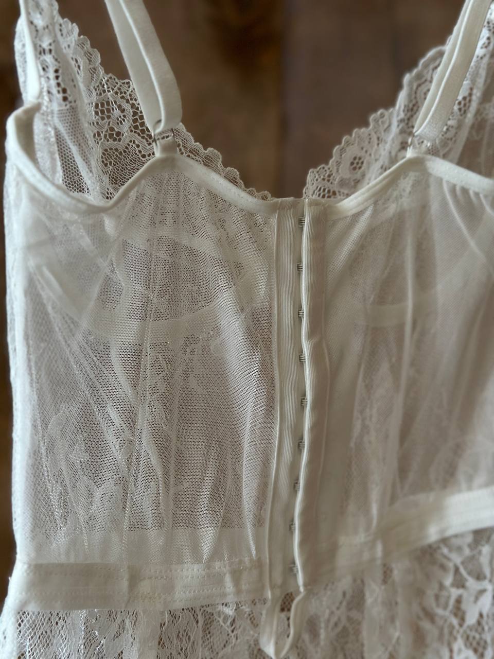 Private View Ritual — Lace Peignoir Set — product view 2