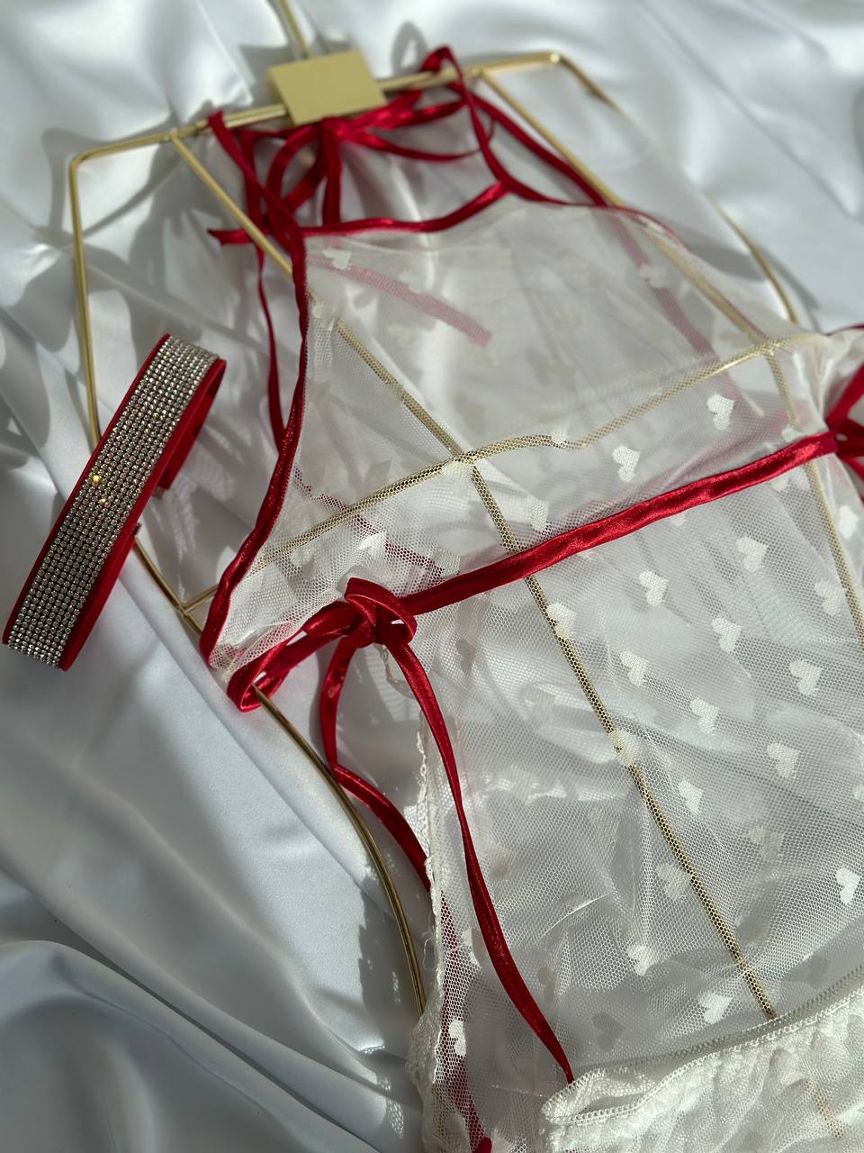 Soft Focus Midnight — Lingerie Set — product view 2