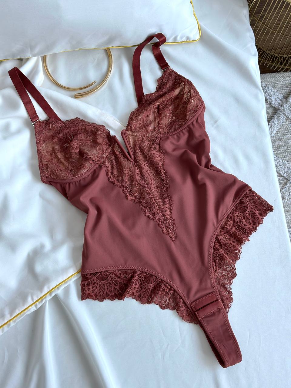 Secret Daze — Lace Bodysuit — product view 2