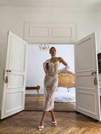 Secret Whisper — Lace Peignoir Set — product view 4