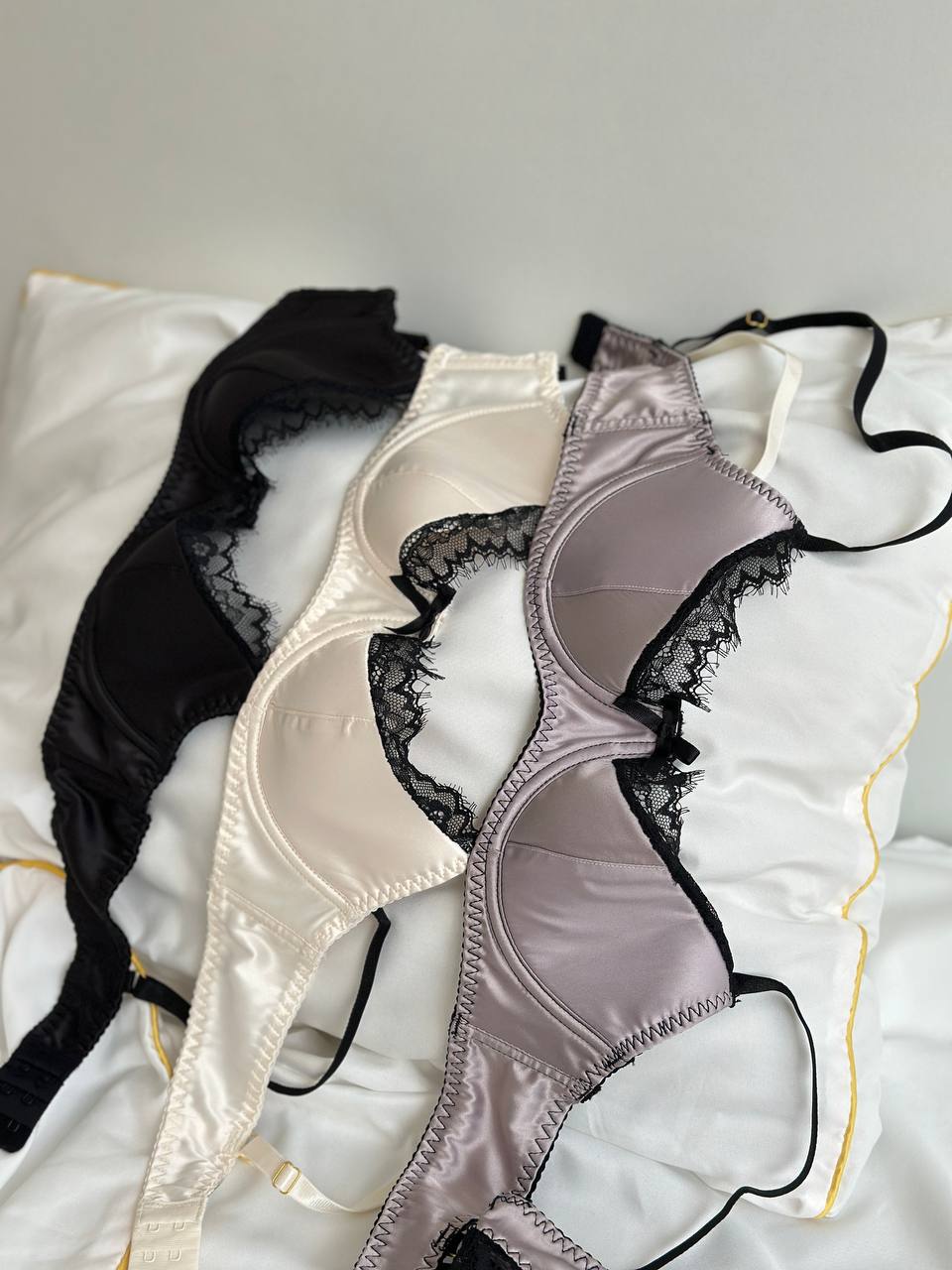 Noir Ritual — Black Lace Lingerie Set in Black — product view 3