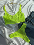 Quiet Heat Invitation — Lingerie Set — front view