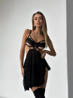 Private View Flirt — Lace Peignoir Set — product view 4