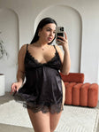 Barely There Whisper — Lace Lingerie Set — front view