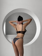 Quiet Heat Tease — Corset Lingerie Set — product view 4