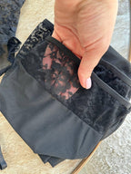 Black Lace Lingerie Set — view 7