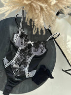 Black Lace Bodysuit Lingerie — view 8